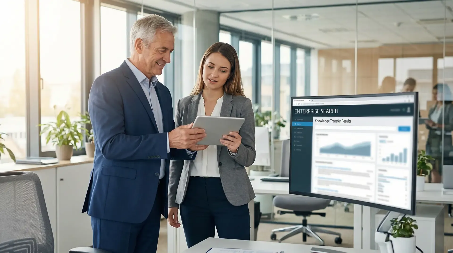 Wissenstransfer zwischen Generationen mit Unterstützung von Enterprise Search Lösungen