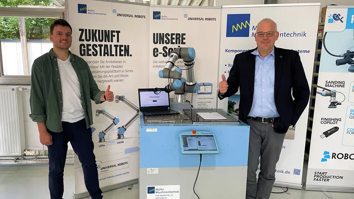 Müller Maschinentechnik successfully centralizes access to know-how for employees