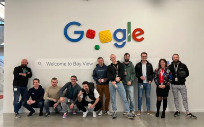 amberSearch visits Google in its head quarter in mountain view